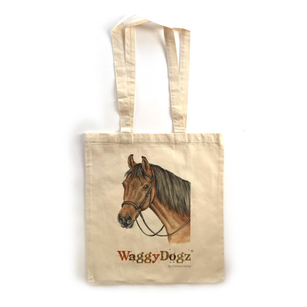 Bay Horse Tote Bag