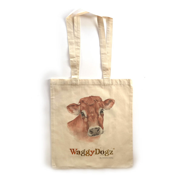 Jersey Cow Tote Bag