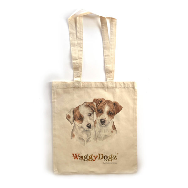 Jack Russell Puppies Tote Bag