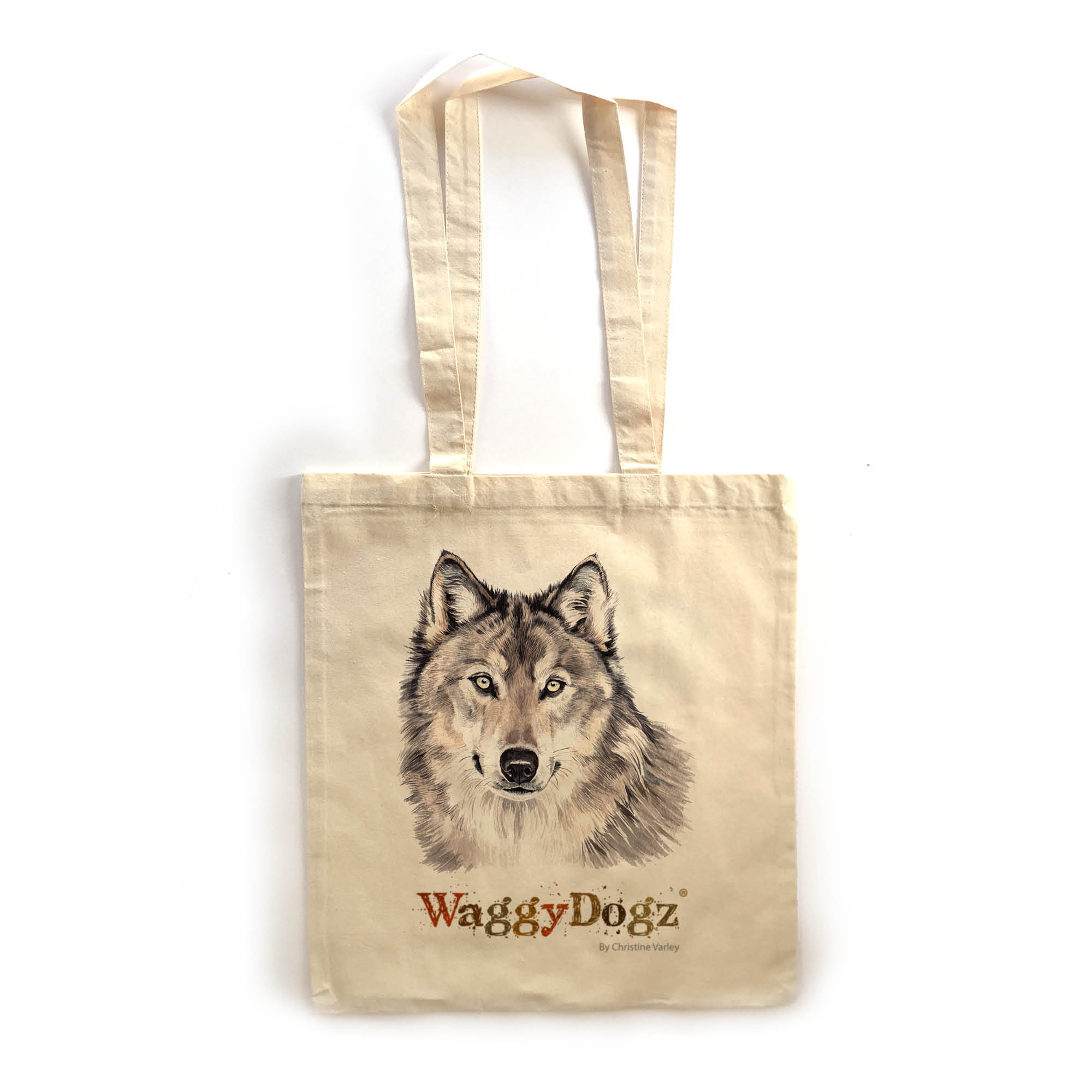 Wolf Tote Bag (TBGWL02) WaggyDogz