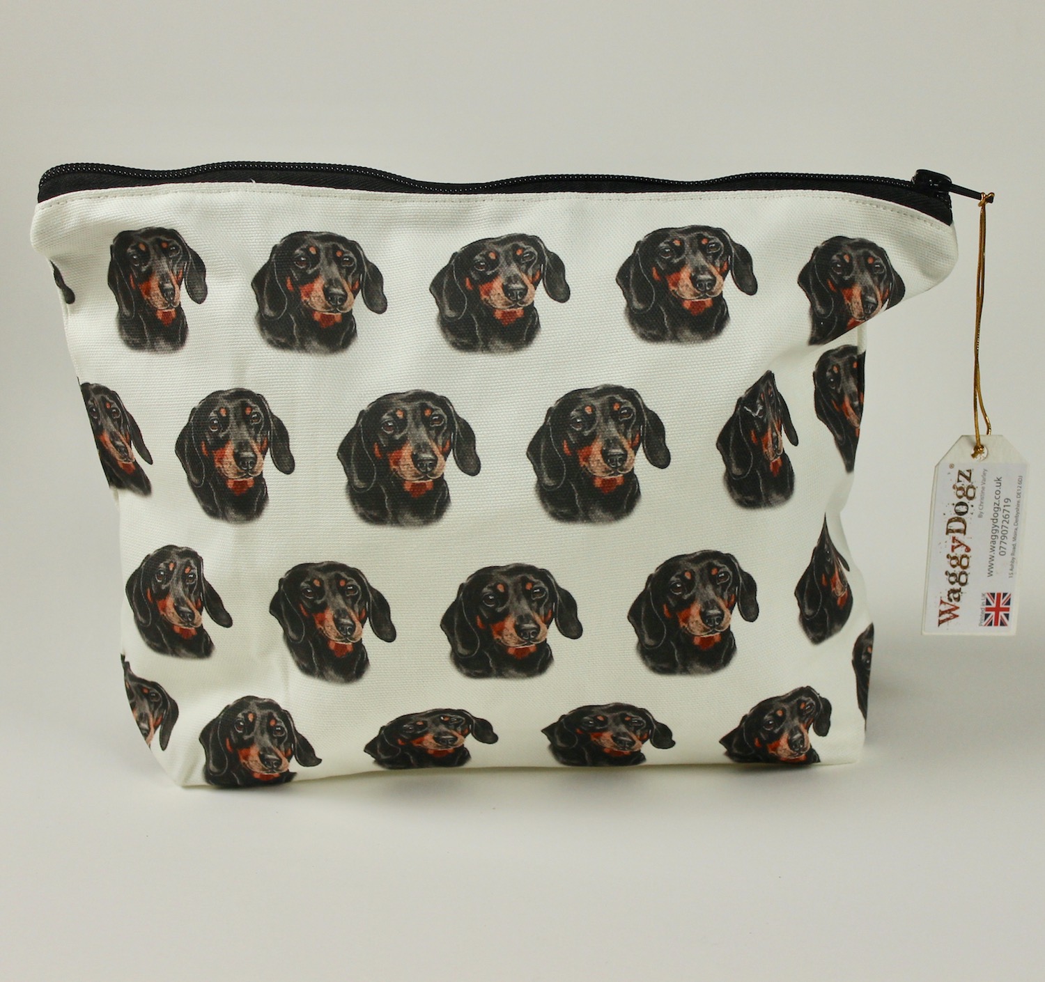 Dachshund Dog Wash Bag WBG186 WaggyDogz
