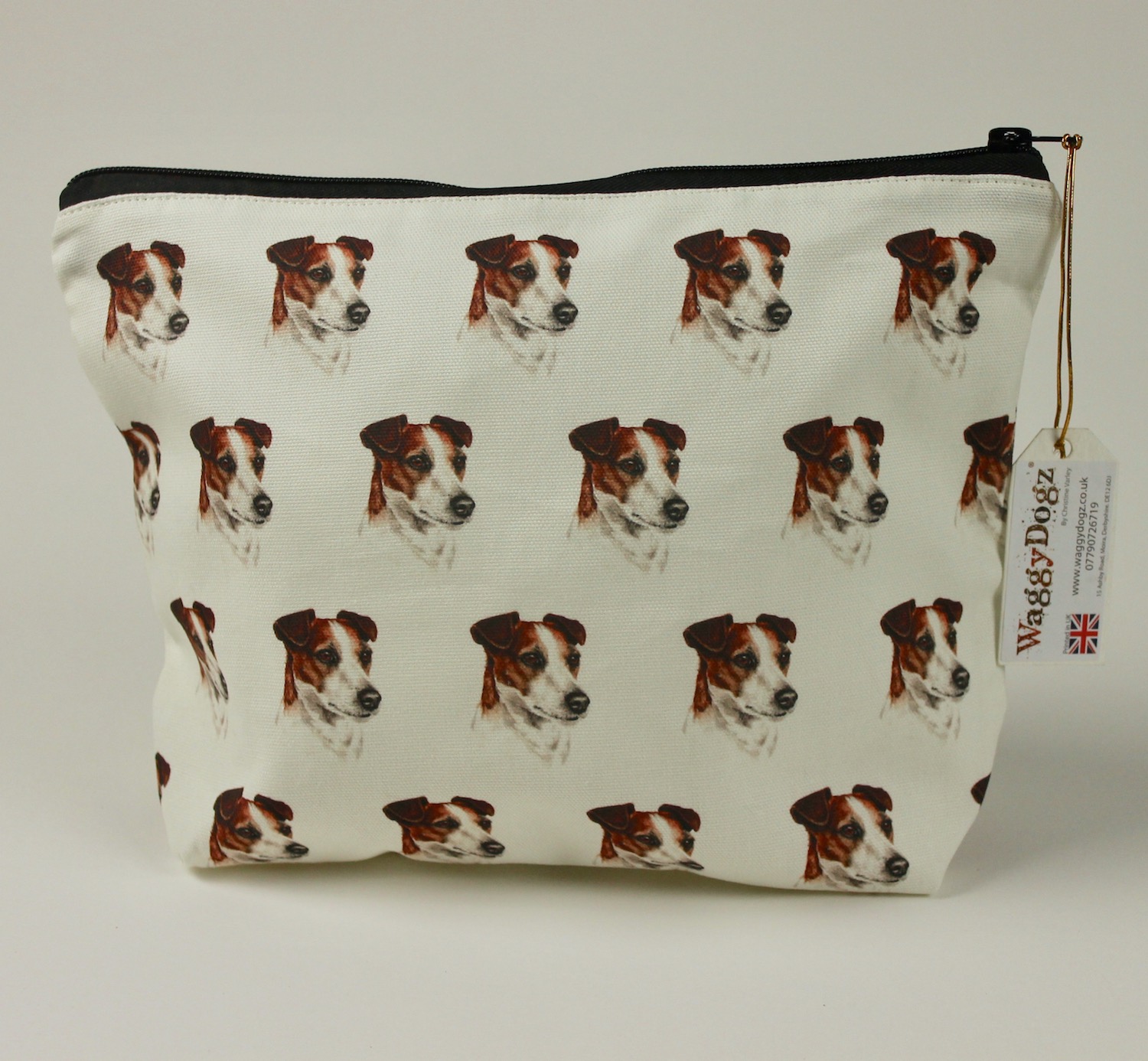 Jack Russell Dog Wash Bag WBG213 WaggyDogz