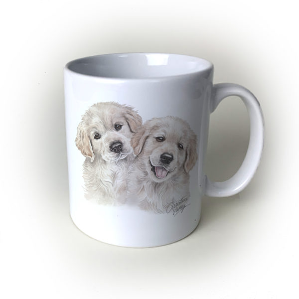 puppies mug