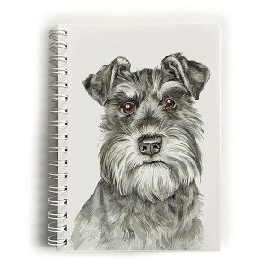 WaggyDogz Schnauzer Dog Notebook (NBK-262)